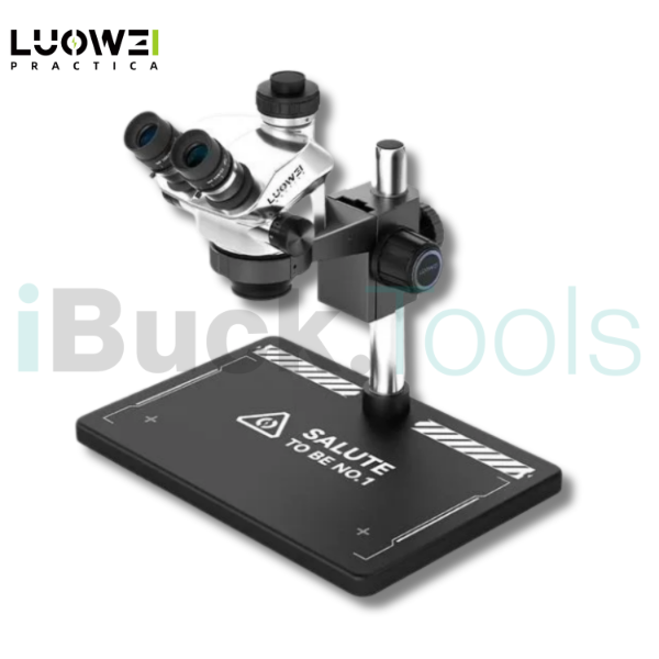 Producto - Microscopio TRINOCULAR Louwei + Adaptador Cam + Aro Led