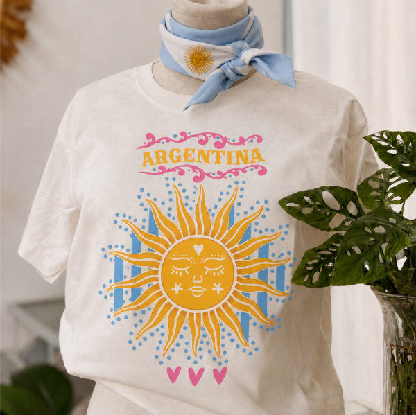 Producto - Remera Sol y corazones