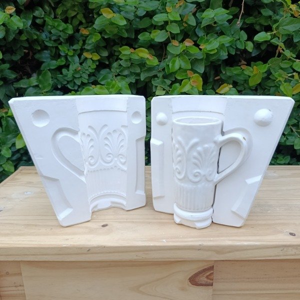 Producto - Molde de yeso Taza Labrada