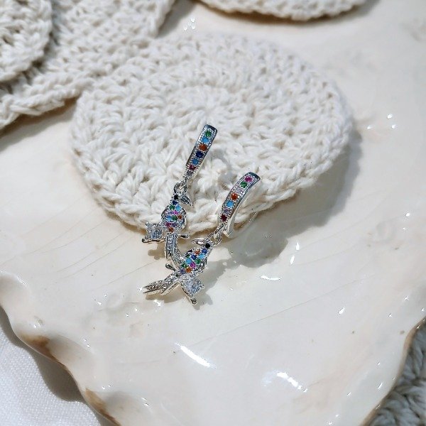 Producto - AB Aros Pájaro brillos