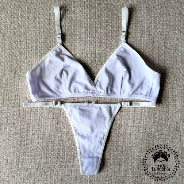 Producto - Triangulito Algodón s/ armar Blanco