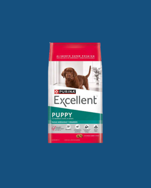 Producto - ALIMENTO EXCELLENT PUPPY RAZA M/G 20KG