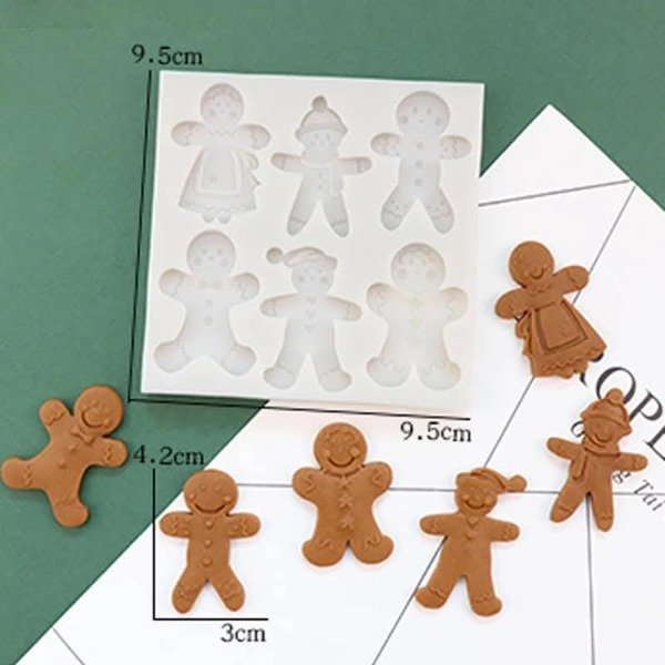 Producto - Molde de silicona 6 gengibres