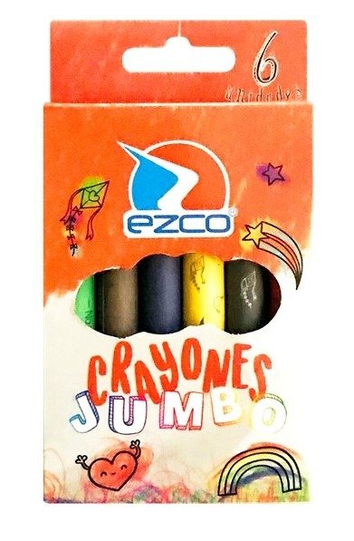 Producto - LAPIZ/PASTA EZCO JUMBO x6u.