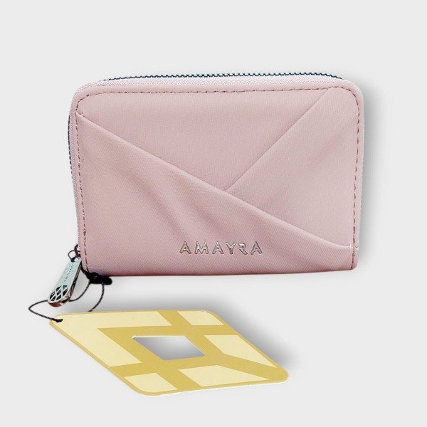 Producto - Billetera Corta Amayra Cruzada Rosa