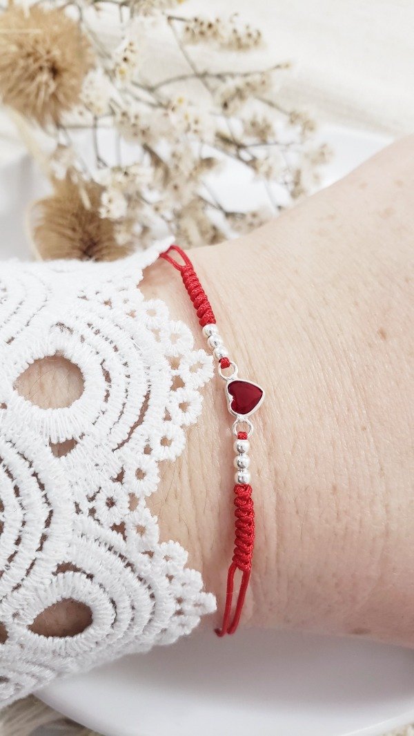 Producto - Pulsera de Hilo y Plata (PU143)