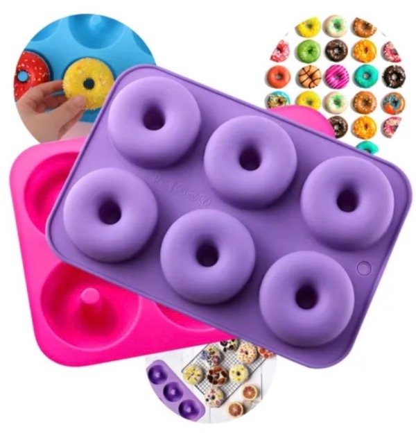 Producto - MOLDE SILICONA x6 DONAS