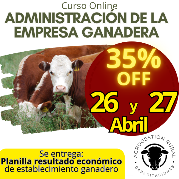 Producto - Curso online Administración de la Empresa Ganadera