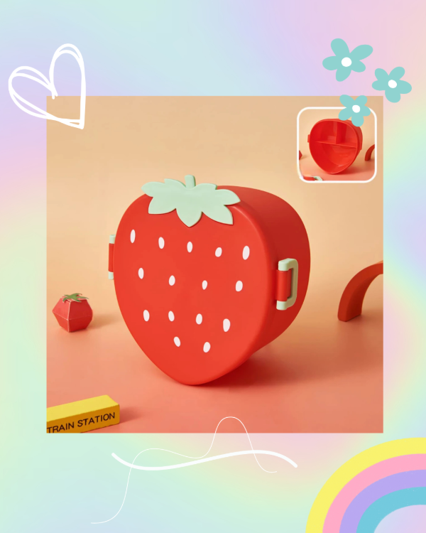 Producto - Lunchera Frutilla Roja - 3