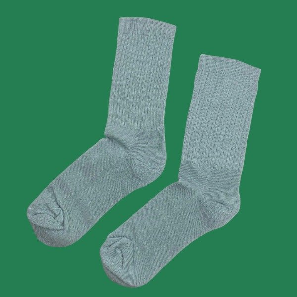 Producto - Medias "Celeste Pastel Lisas Premium"