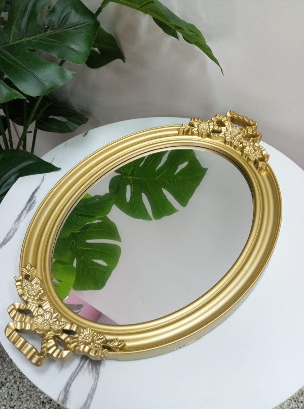 Producto - Bandeja espejada oval