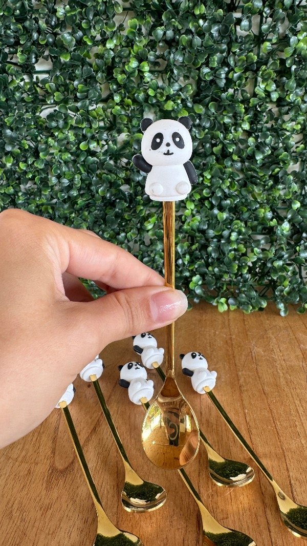 Producto - Cuchara aplique Panda