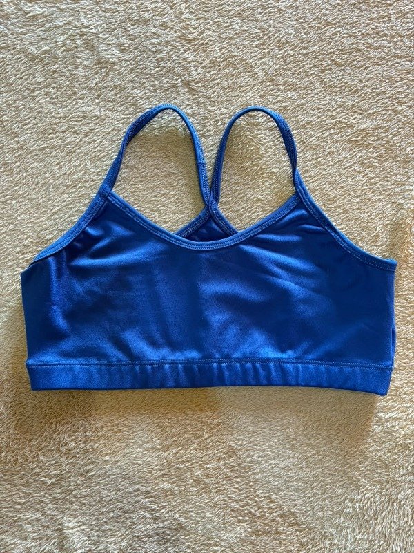 Producto - Top lycra tiras finas AZUL aero