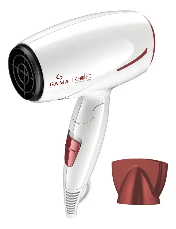 Producto - Secador de pelo GA.MA Italy Eolic Ceramic Ion blanco