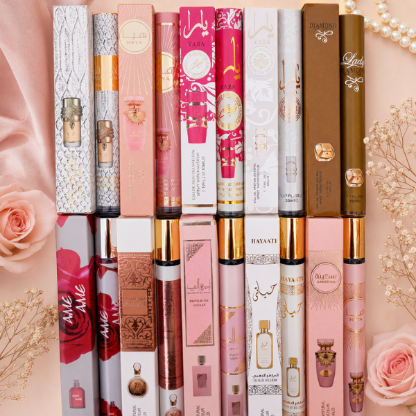Producto - SET 5 TUBITOS FEM 35 ML A ELECCIÓN -DE REGALO MUESTRA DE PERFUME ORIGINAL