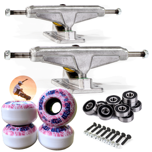 Producto - Combo Trucks De Skate Dater Con Ruedas 53mm Y Rulemanes Abec 9 - ENVIO GRATIS