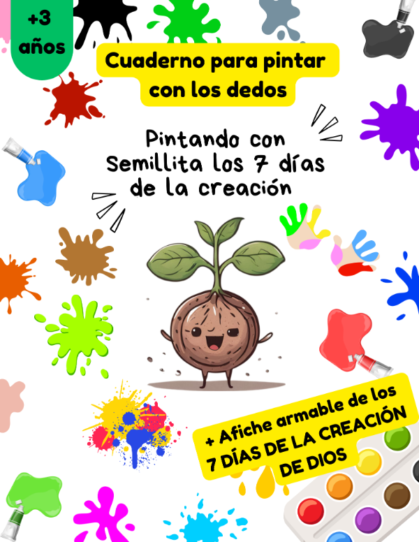 Producto - Pintando con Semillita los 7 días de la creación ( PDF)