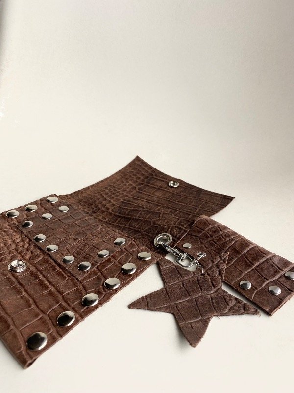 Producto - Tabaquera croco marrón - 4