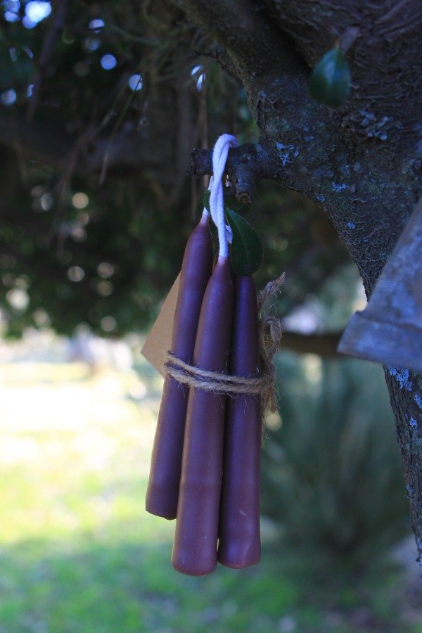 Producto - Atado de 4 velas finas