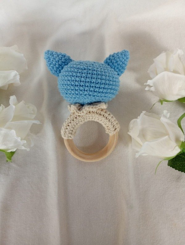 Producto - Kit De Apego Gatita- Manta+Amigurumi+Sonajero - 6