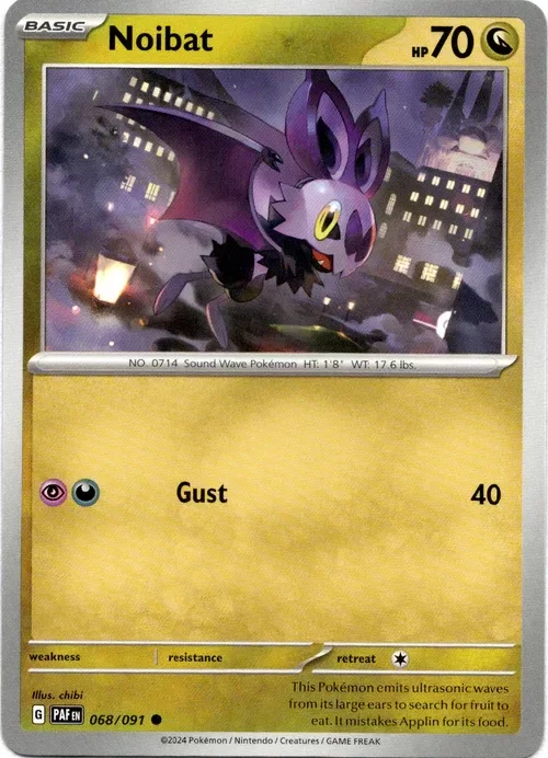 Producto - Noibat - 068/091 - Paldean Fates