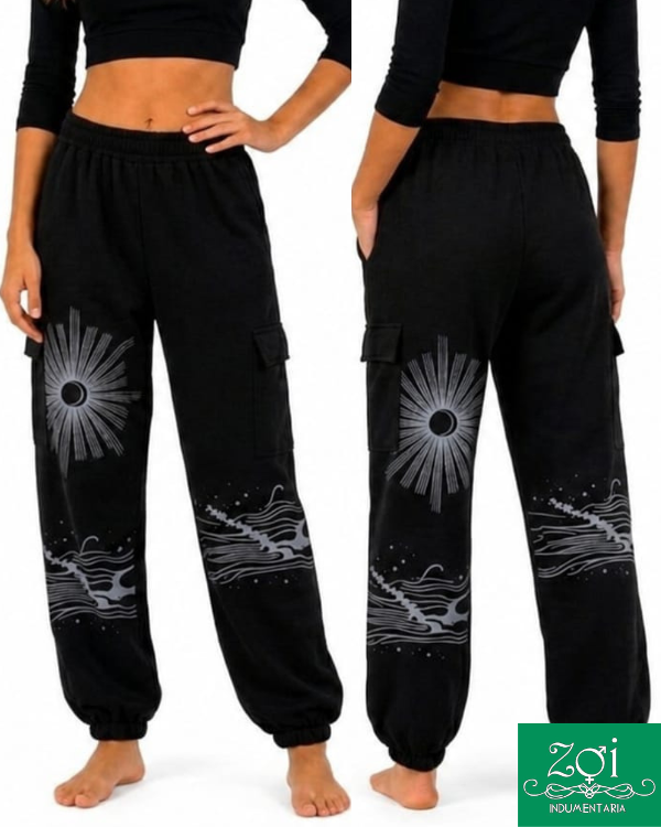 Producto - PANTALÓN CARGO ESTAMPADO