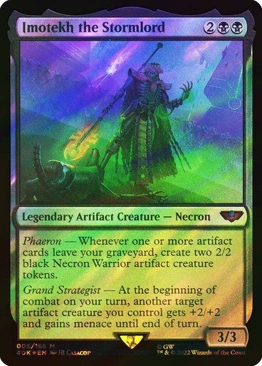 Producto - Imotekh the Stormlord (Surge Foil)