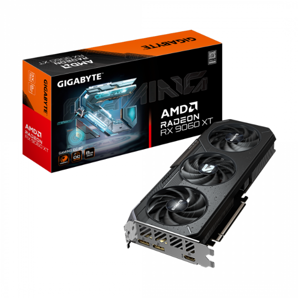 Producto - PLACA DE VIDEO GIGABYTE RADEON RX 9060XT GAMING OC 8GB