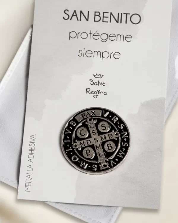 Producto - STICKER METAL SAN BENITO ( SALVE REGINA )
