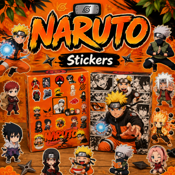 Producto - Cajita de stickers "Naruto"