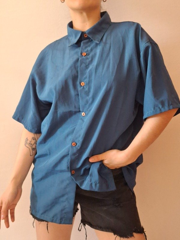 Producto - Camisa petroleo