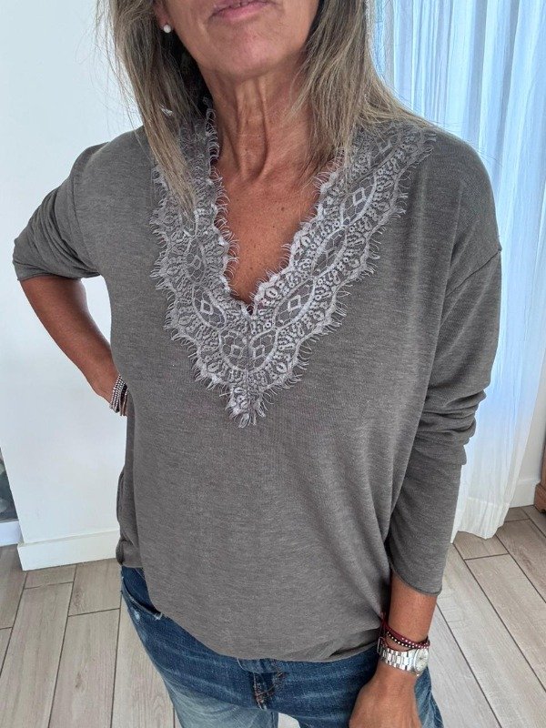 Producto - Sweater Magnolia gris