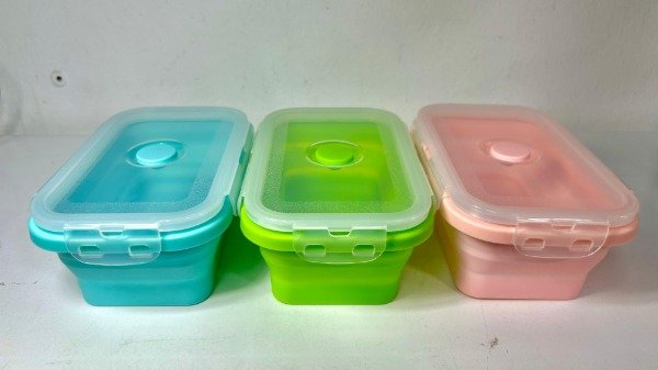 Producto - Tupper de silicona plegable