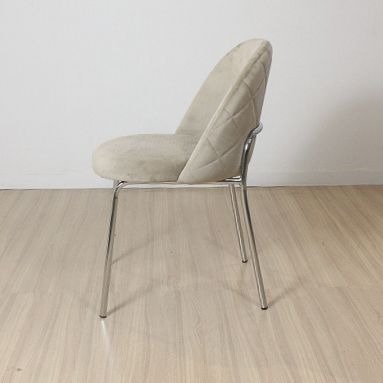 Producto - SILLA PRINCES BEIGE PATAS DE METAL - 2