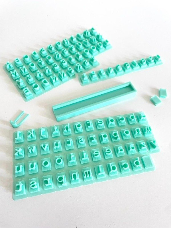 Producto - SELLO ABECEDARIO+ NUMEROS 3D