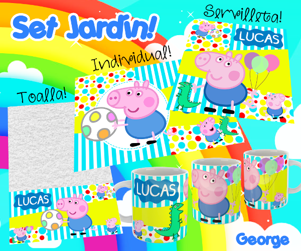 Producto - SETS DE JARDÍN - PEPPA PIG - GEORGE 3