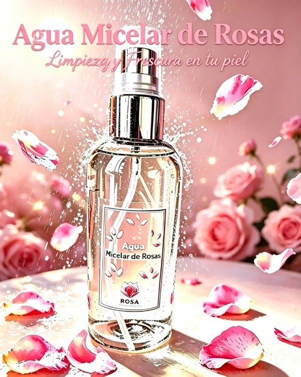 Producto - Agua Micelar de Rosas