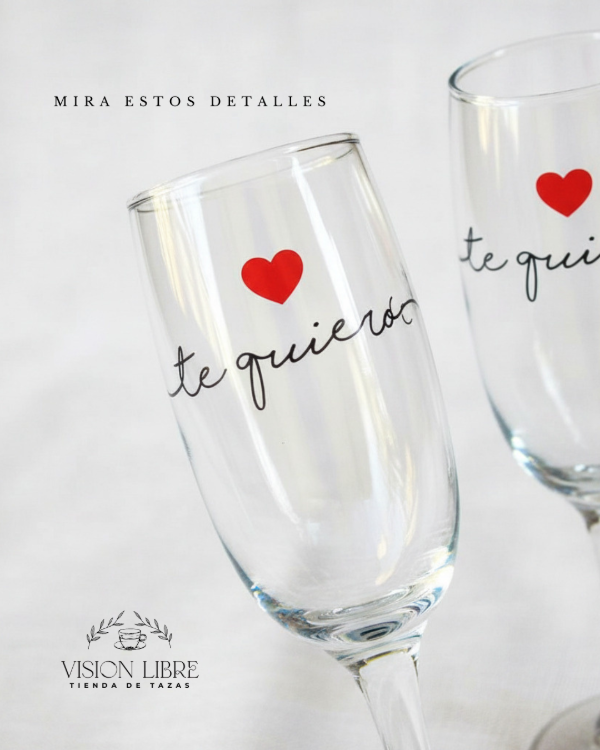 Producto - Copas te amo, te quiero, feliz día - 1
