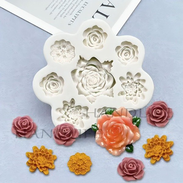 Producto - APLIQUE ROSAS Y CLAVELES