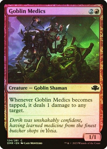 Producto - Goblin Medics Foil  Dominaria Remastered
