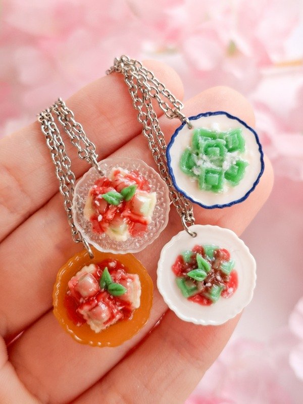 Producto - Collar Comiditas V (ravioles) - 0