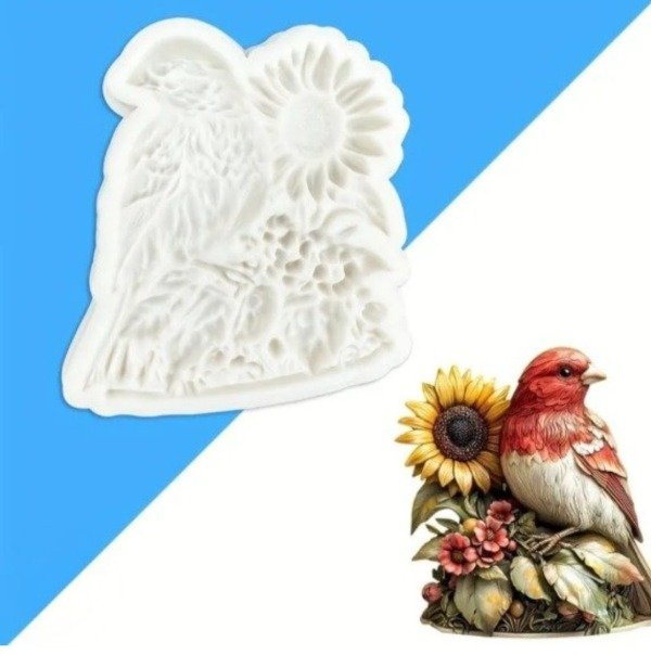 Producto - Molde pájaro y girasol