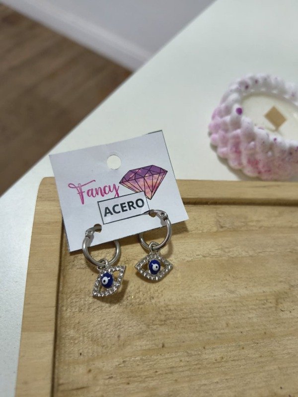 Producto - Argollitas ojo turco aq