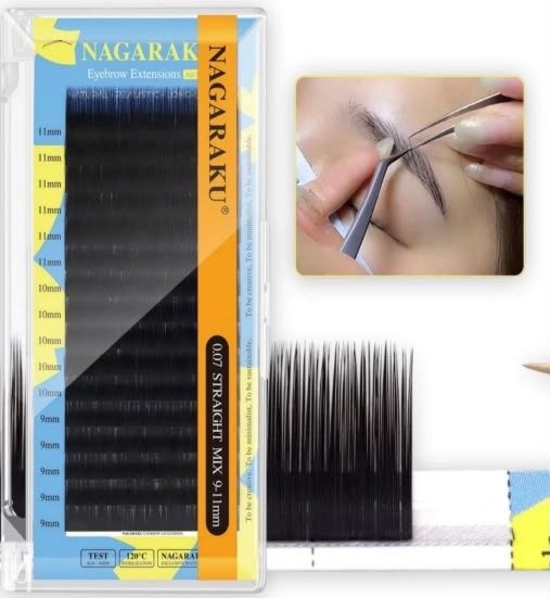 Producto - NAGARAKU EYEBROW EXTENSIONS (cejas) 9-11 mm 0.07