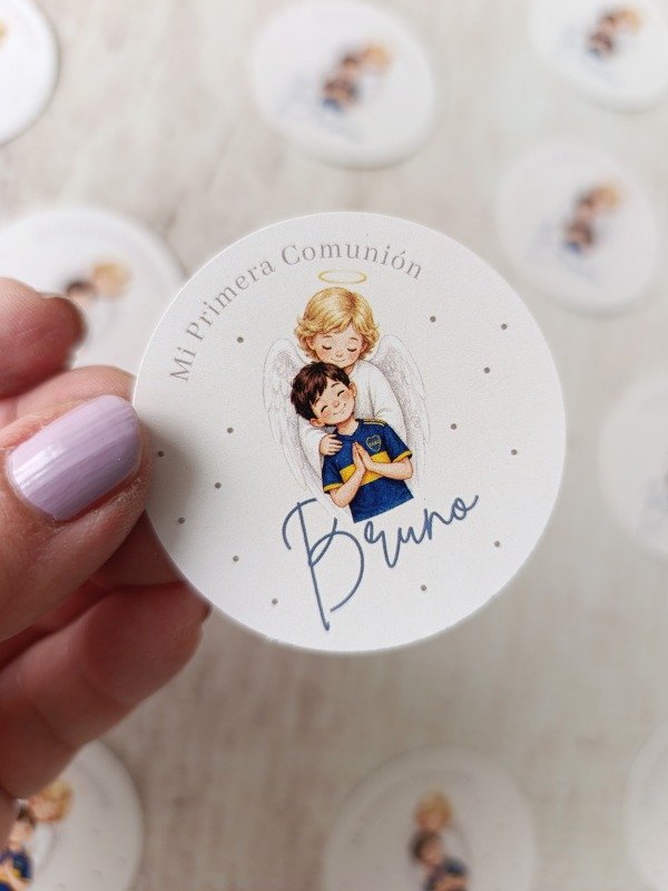 Producto - Tag Comunión [Modelo Boca] - 0
