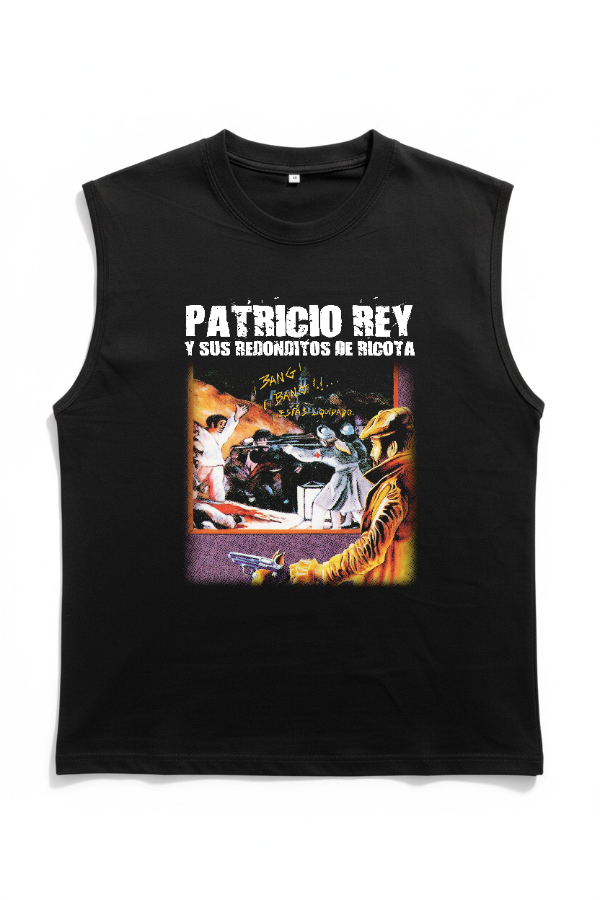 Producto - Remera Sin Mangas Negra - Bang Bang II