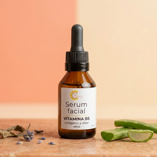 Producto - Serum facial de vitamina B5 y colágeno