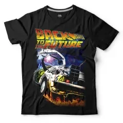 Producto - Remera Auto DeLorean Time Machine  Volver al Futuro(VOLVERFUTUREAD3)