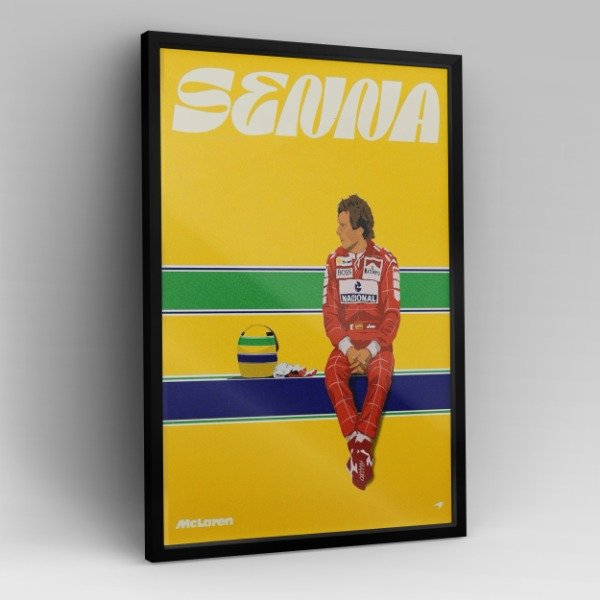 Producto - Cuadro Póster Ayrton Senna #2
