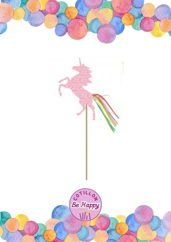 Producto - Deco Varita Unicornio Brilloso